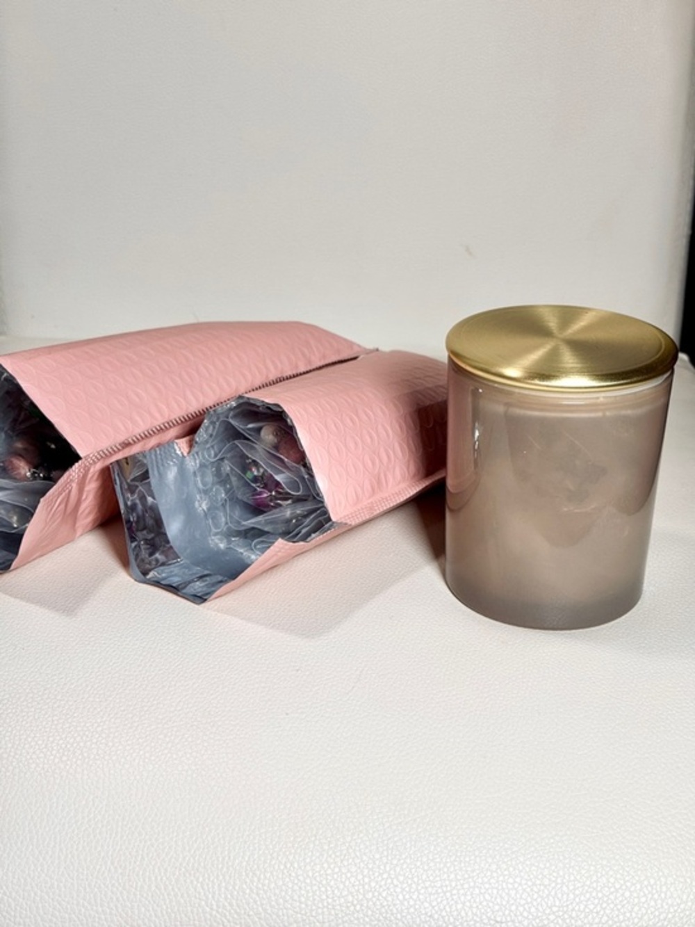 Angel Cross Glam Jewelry Mystery Jar ✝️ 20+ Pieces Gold Silver Pink Mix